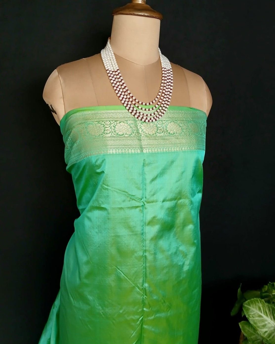 Banarasi Kadua Katan Silk Saree – (BANA1035) - Image 10