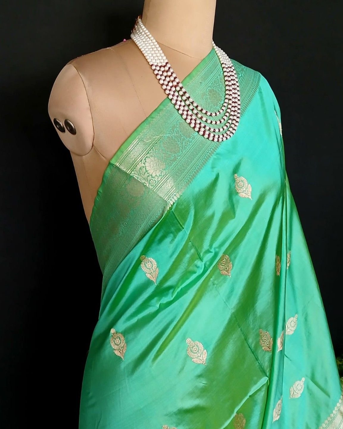 Banarasi Kadua Katan Silk Saree – (BANA1035) - Image 2