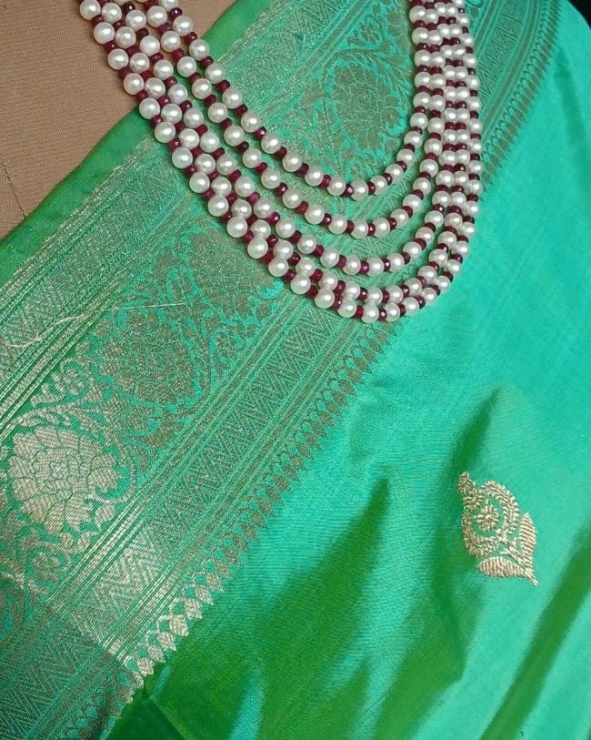 Banarasi Kadua Katan Silk Saree – (BANA1035) - Image 3