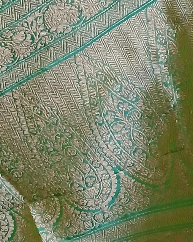 Banarasi Kadua Katan Silk Saree – (BANA1035) - Image 9