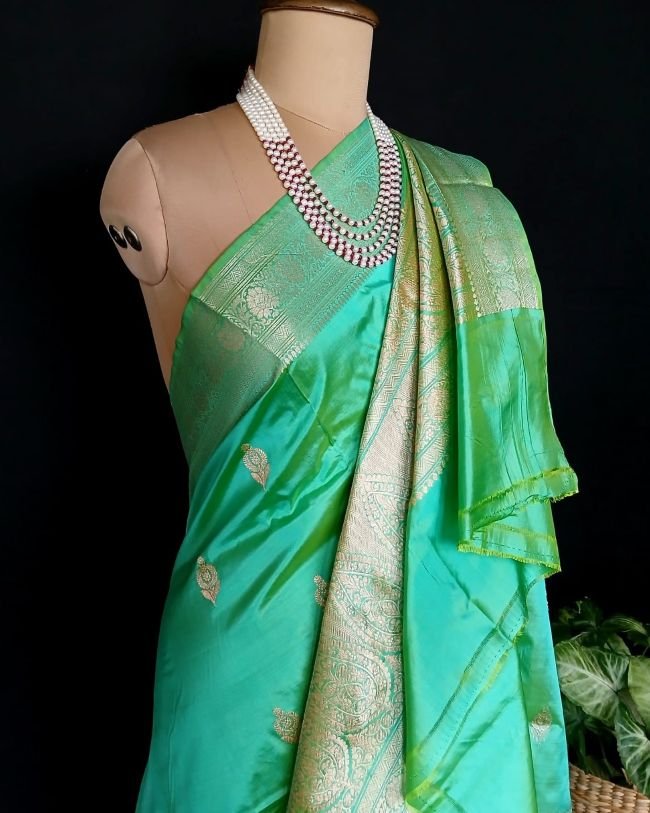 Banarasi Kadua Katan Silk Saree – (BANA1035) - Image 4
