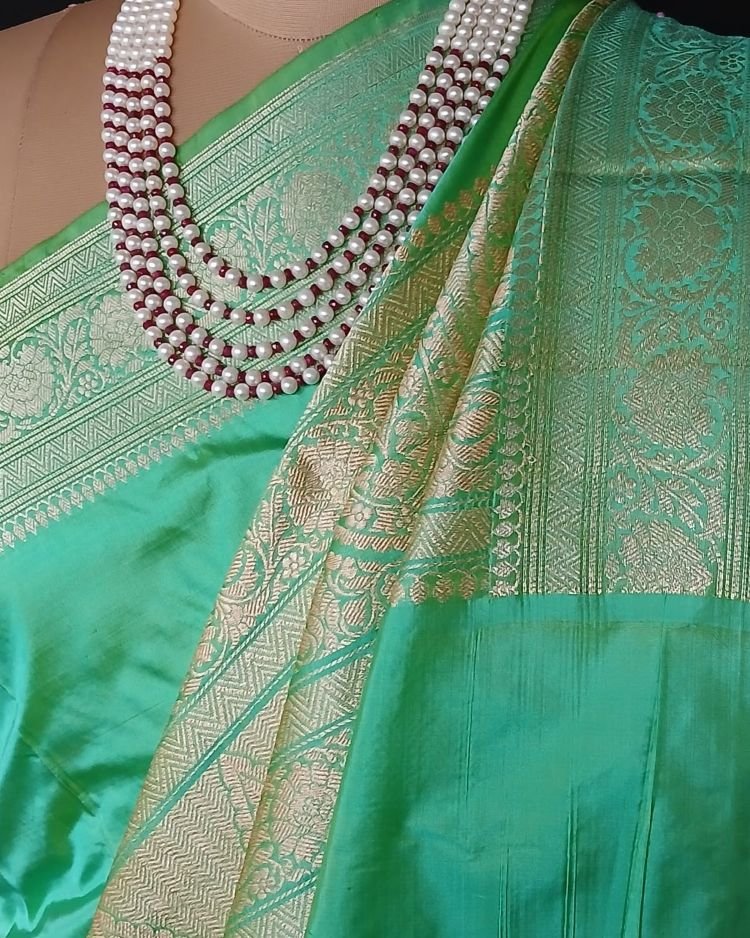 Banarasi Kadua Katan Silk Saree – (BANA1035) - Image 5