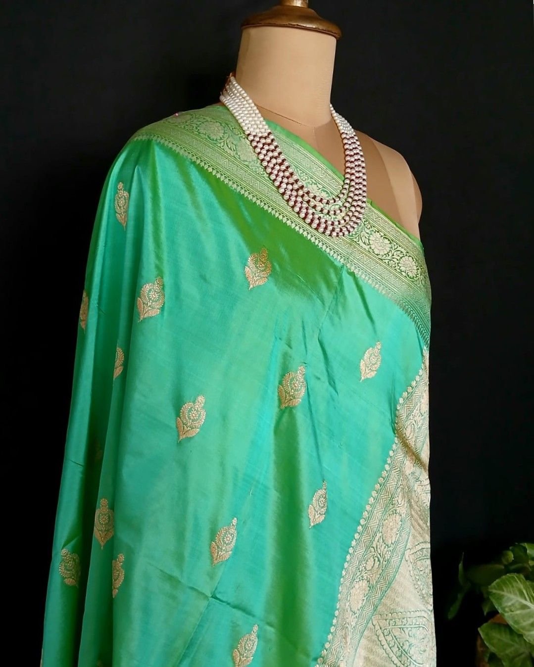 Banarasi Kadua Katan Silk Saree – (BANA1035) - Image 8