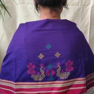 Kasuti Hand-Embroidery Blouse Piece – (KHBP0042)