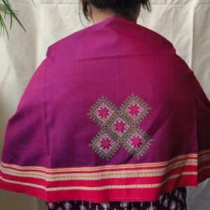 Kasuti Hand-Embroidery Blouse Piece – (KHBP0038)