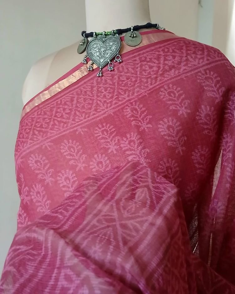 Kota Doria Cotton Saree – (KDCS1034)