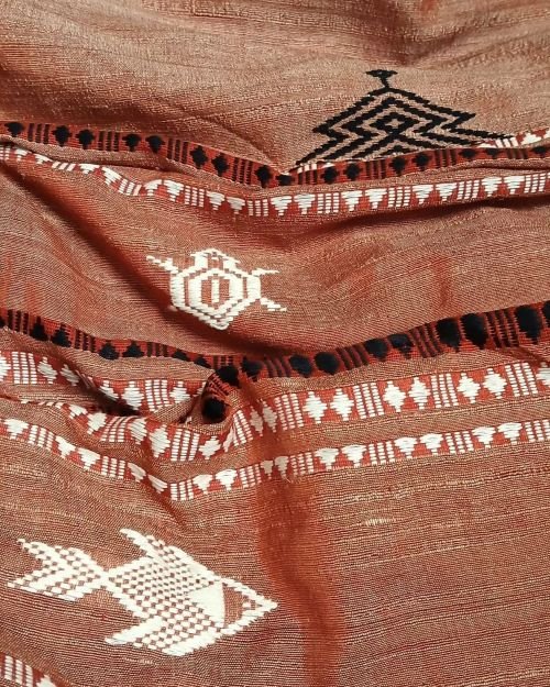 Tussar Kotpad Saree from Jeenu Panika - (CTKS0008) - Image 2