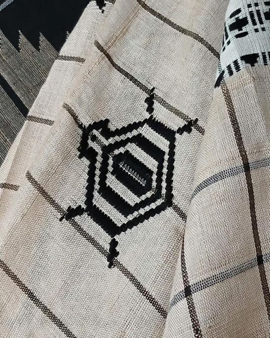 Tussar Kotpad Saree from Jeenu Panika – (CTKS0009) - Image 8