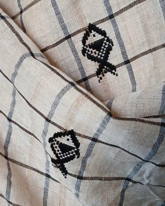 Tussar Kotpad Saree from Jeenu Panika – (CTKS0009) - Image 7