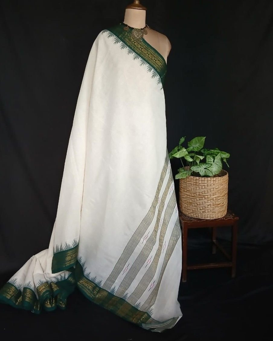 Ponduru handspun and handwoven saree - (POND0011) - Image 10