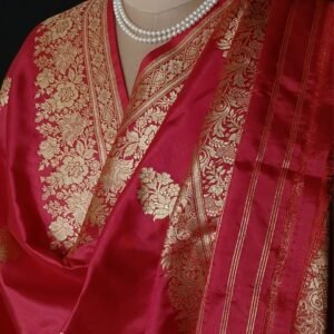 Banarasi Pure Katan Silk Dupatta – (DUPT1001)
