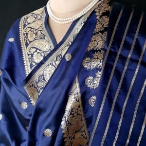 Banarasi Pure Katan Silk Dupatta – (DUPT1004)