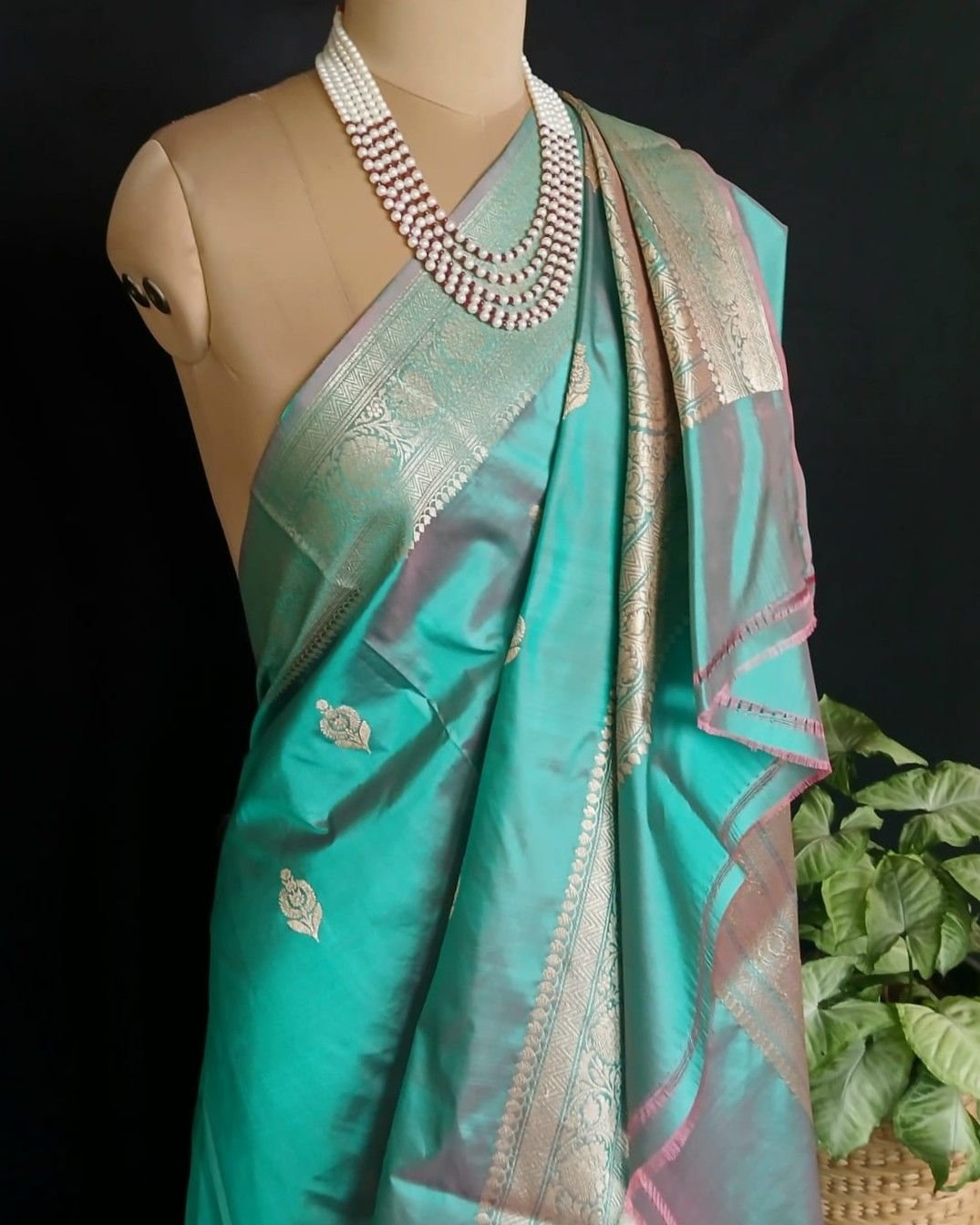Banarasi Kadua Katan Silk Saree – (BANA1041) - Image 4