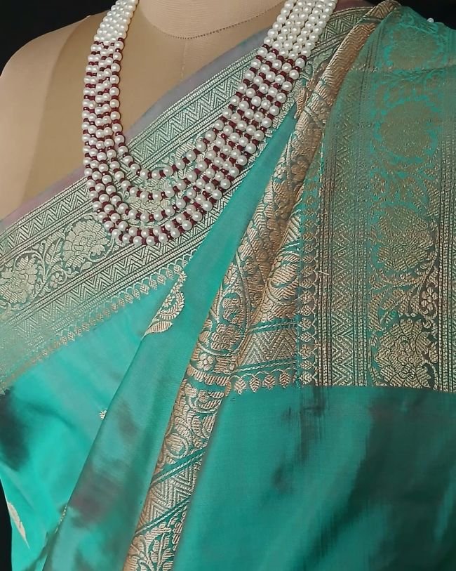 Banarasi Kadua Katan Silk Saree – (BANA1041) - Image 5