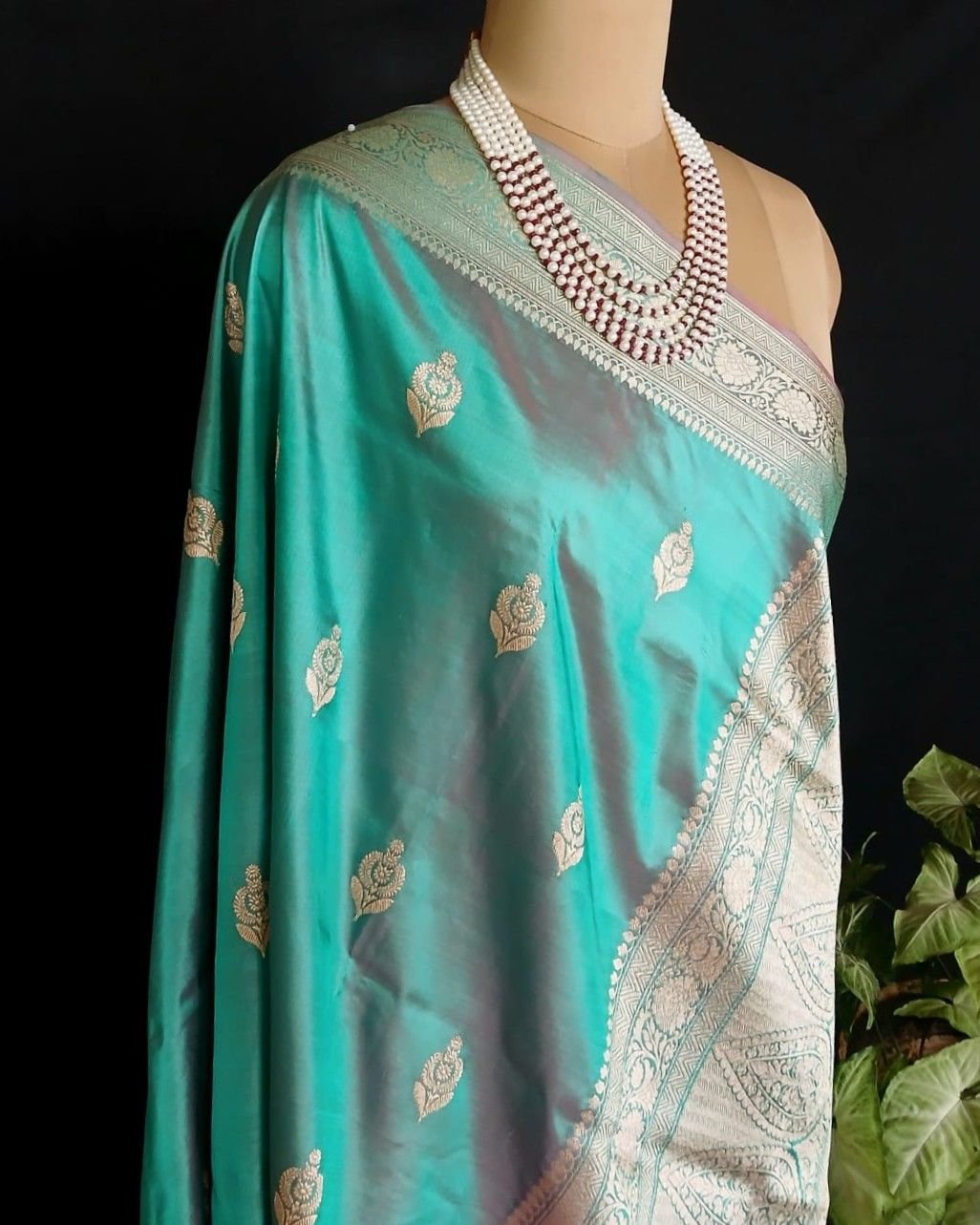 Banarasi Kadua Katan Silk Saree – (BANA1041) - Image 8