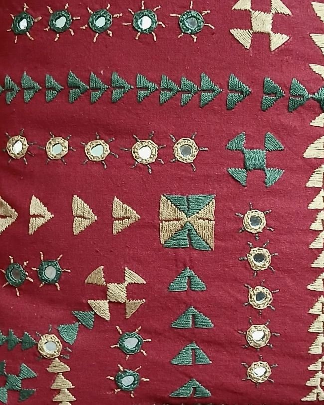 Barmer Embroidered Cushion Cover Set - (BECC0012) - Image 3