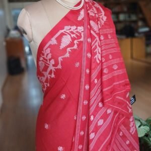 Handweave Jamdani Cotton Saree – (JCHS1052)
