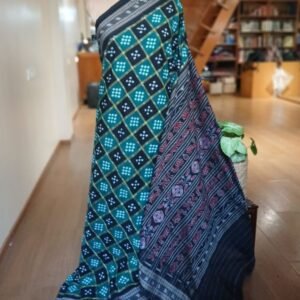 Sambalpur in Cotton, with Dobby Border – (SCDB0001)