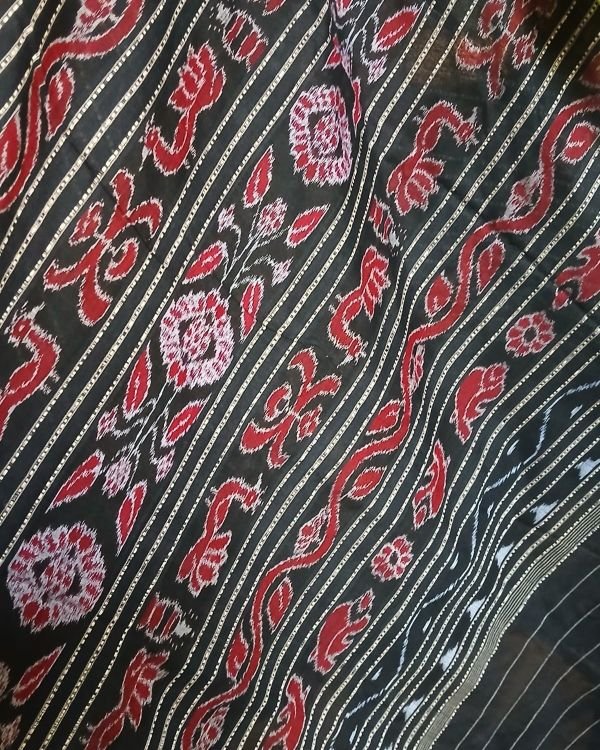 Sambalpur in Cotton, with Dobby Border – (SCDB0001) - Image 8