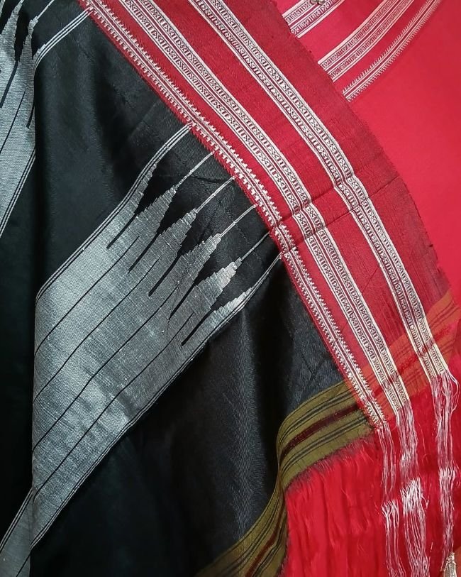 Handloom Ilkal Saree – (ILKA1005) - Image 4