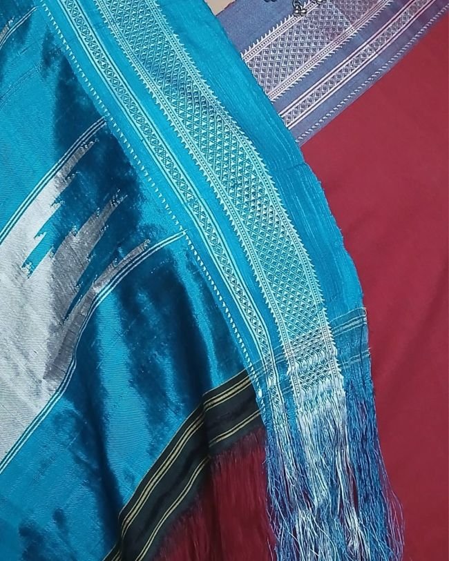 Handloom Ilkal Saree – (ILKA1006) - Image 4