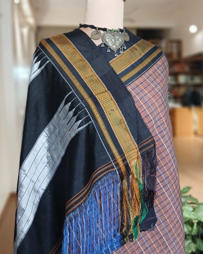 Handloom Ilkal Saree – (ILKA1008)