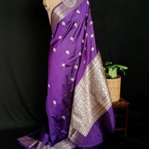 Banarasi Kadua Katan Silk Saree – (BANA1047)