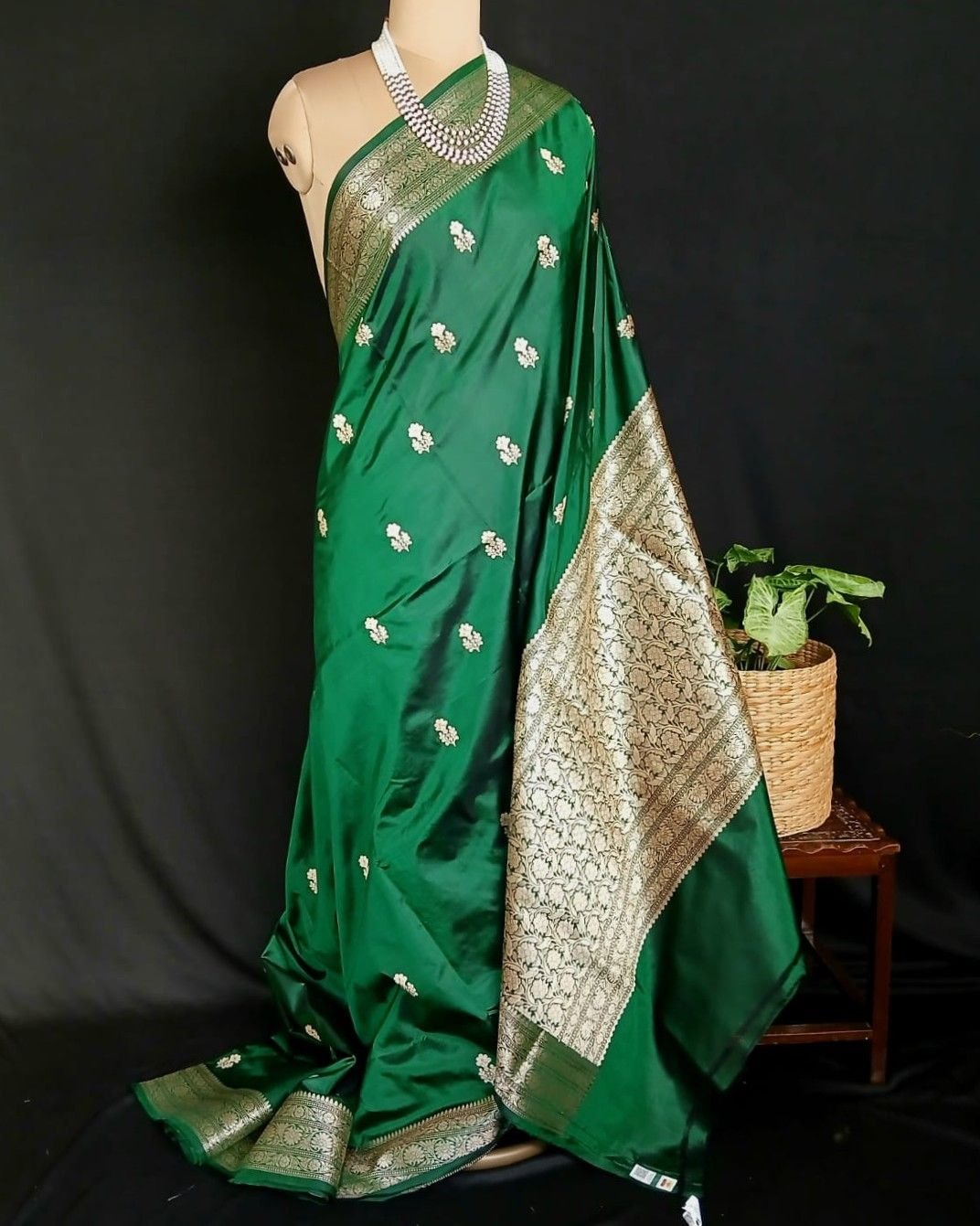 Banarasi Kadua Katan Silk Saree – (BANA1049)