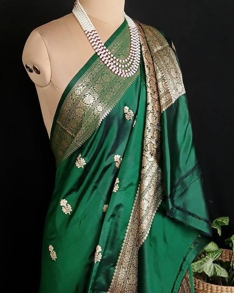 Banarasi Kadua Katan Silk Saree – (BANA1049) - Image 4