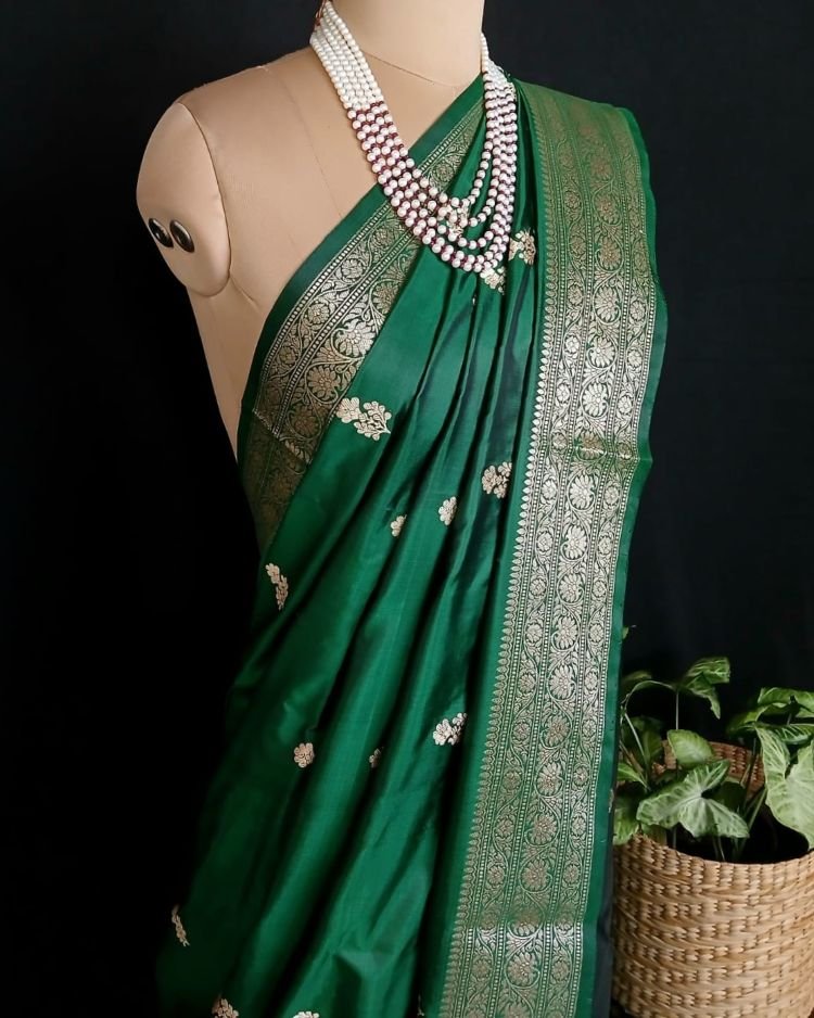 Banarasi Kadua Katan Silk Saree – (BANA1049) - Image 6