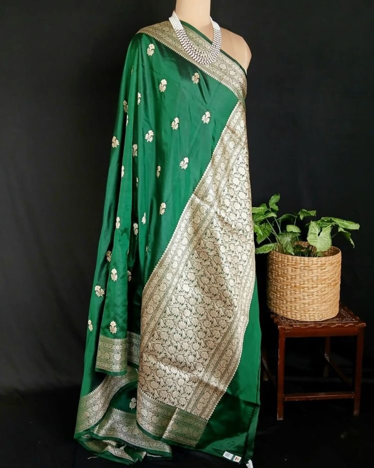 Banarasi Kadua Katan Silk Saree – (BANA1049) - Image 7