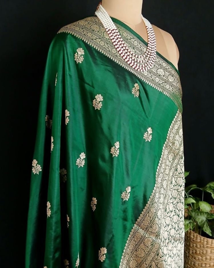 Banarasi Kadua Katan Silk Saree – (BANA1049) - Image 8