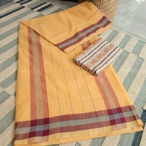 Rajahmundry Cotton Saree with free Blousepiece – (HSCS0005)