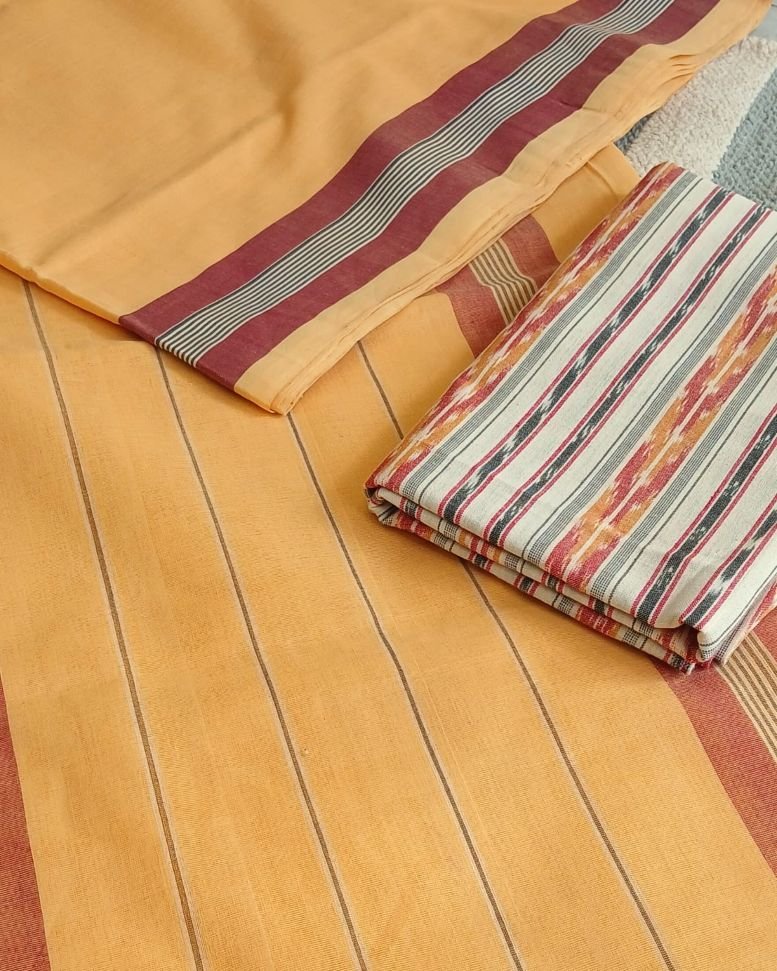 Rajahmundry Cotton Saree with free Blousepiece – (HSCS0005) - Image 2