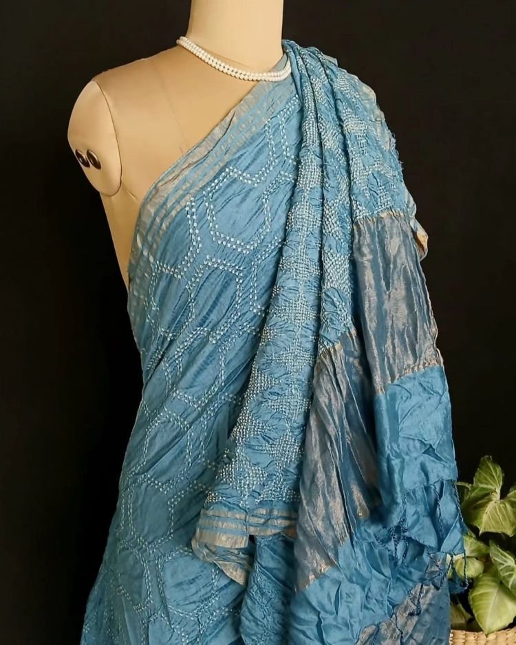 Collector's Delight: Eri Silk x Mulberry Silk Saree - (ESMS0002)