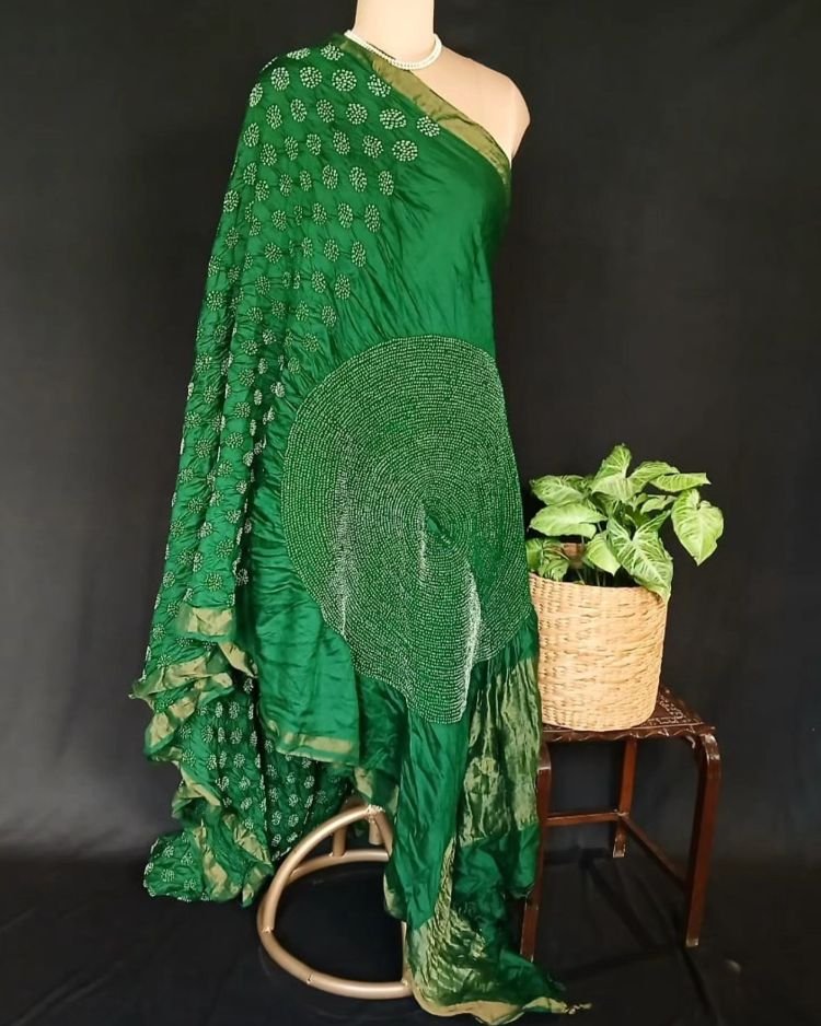 Collector's Delight: Eri Silk x Mulberry Silk Saree - (ESMS0003) - Image 6