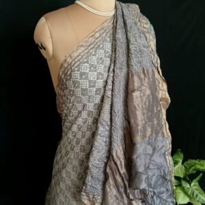 Collector's Delight: Eri Silk x Mulberry Silk Saree - (ESMS0004)