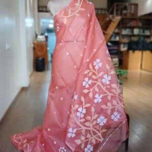 Handweave Jamdani Silk Saree – (SJMS1124)