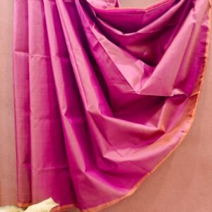 Pure Silk Handweave Plain Saree from Murshidabad - (PSMS0037)