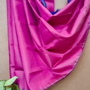 Pure Silk Handweave Plain Saree from Murshidabad - (PSMS0039)