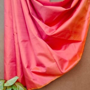 Pure Silk Handweave Plain Saree from Murshidabad - (PSMS0040)