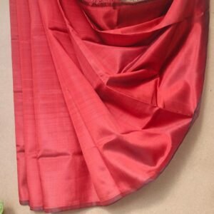 Pure Silk Handweave Plain Saree from Murshidabad - (PSMS0031)