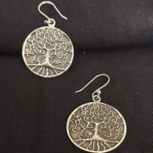 Tree of Life coin danglers handmade in Jaipur - (STDS0009)