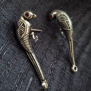 Parrot Earring in Silver - (STDS0004)
