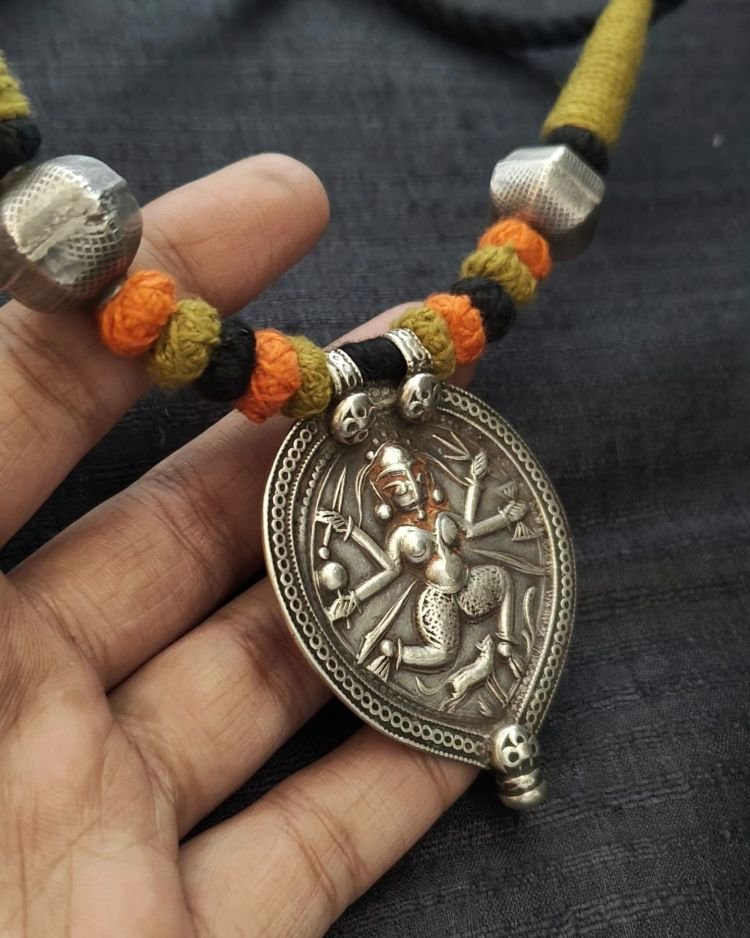 Devi Necklace in Silver - (CCPS0004)