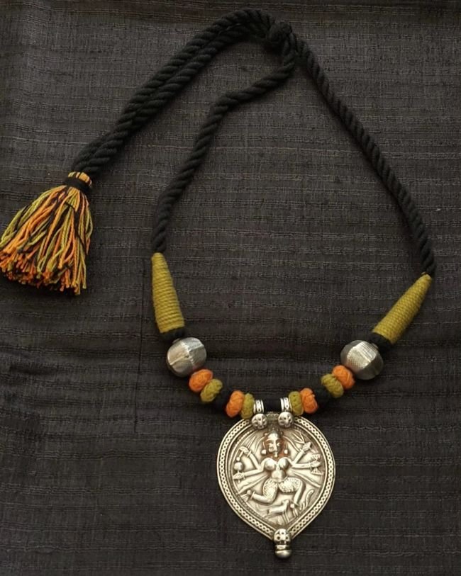 Devi Necklace in Silver - (CCPS0004) - Image 2