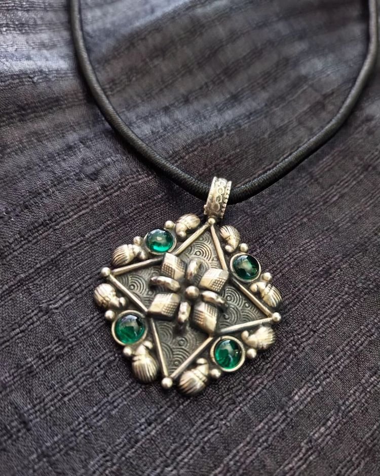 Four Pointed Star Pendant in Silver - (CCPS0002)