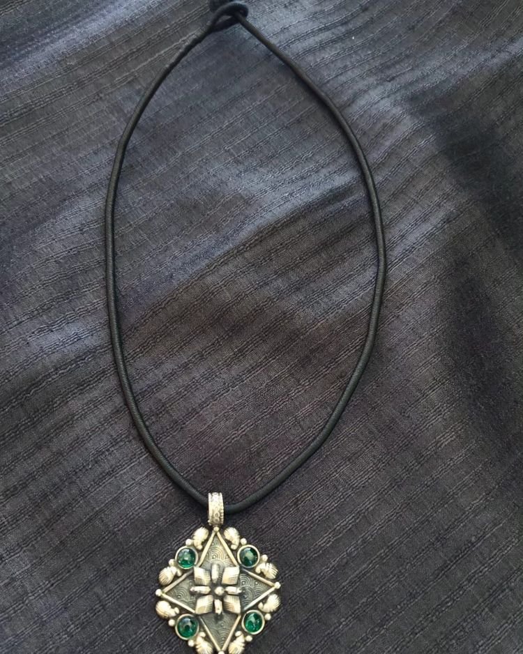 Four Pointed Star Pendant in Silver - (CCPS0002) - Image 2