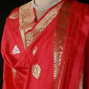 Banarasi Pure Katan Silk Dupatta – (DUPT1006)