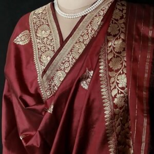 Banarasi Pure Katan Silk Dupatta – (DUPT1007)